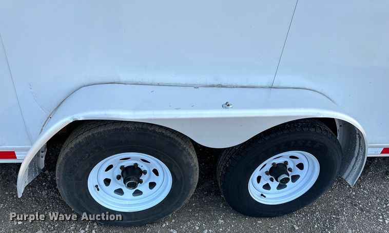 image for item OM9792 2018 Bravo ST716TA3 enclosed cargo trailer