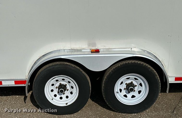 image for item OM9792 2018 Bravo ST716TA3 enclosed cargo trailer