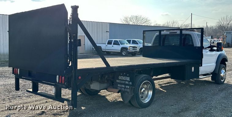 image for item OM9799 2015 Ford F450 Super Duty flatbed truck