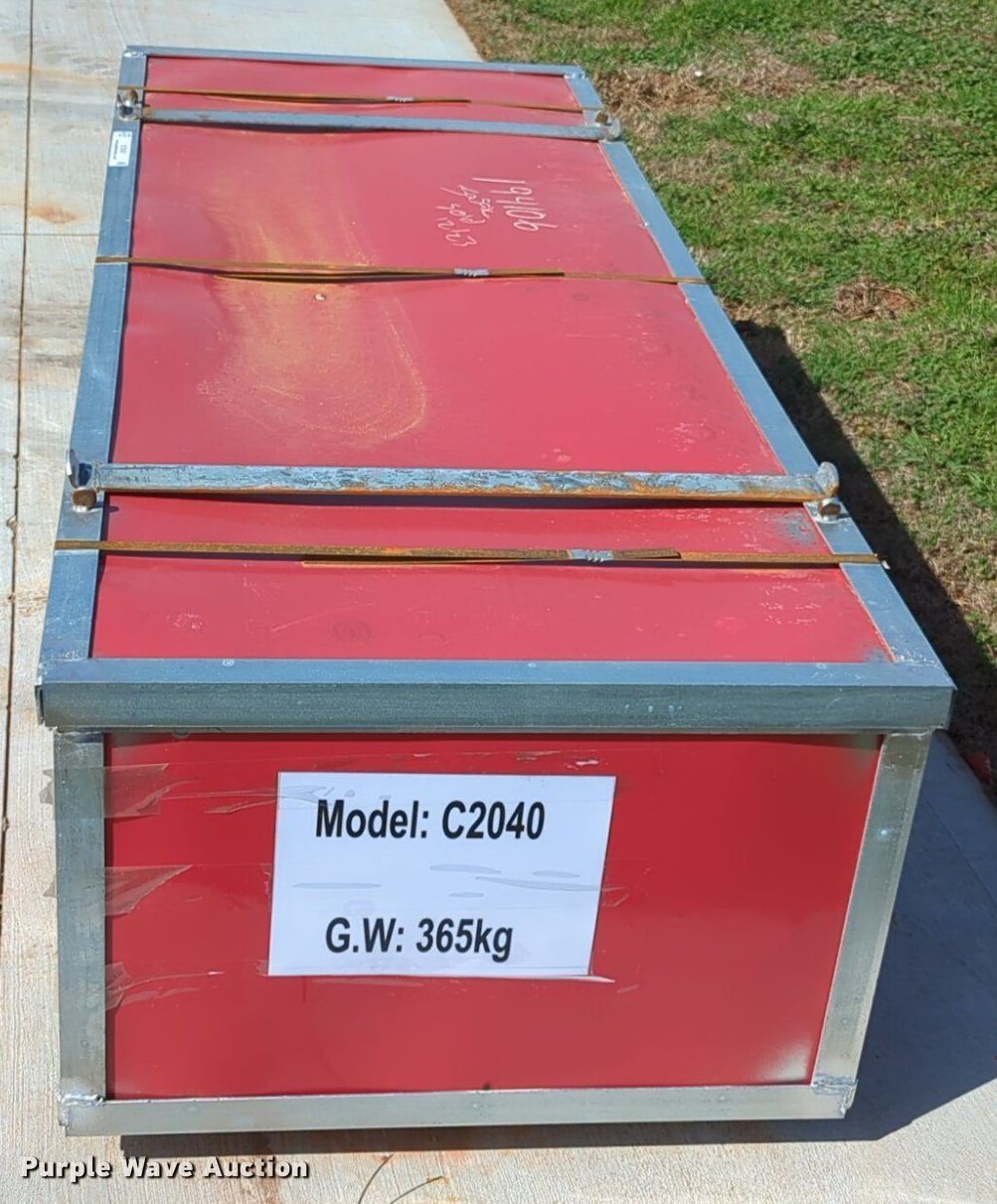 Gold Mountain C2040 container shelter in Norman, OK Item NZ9367 for