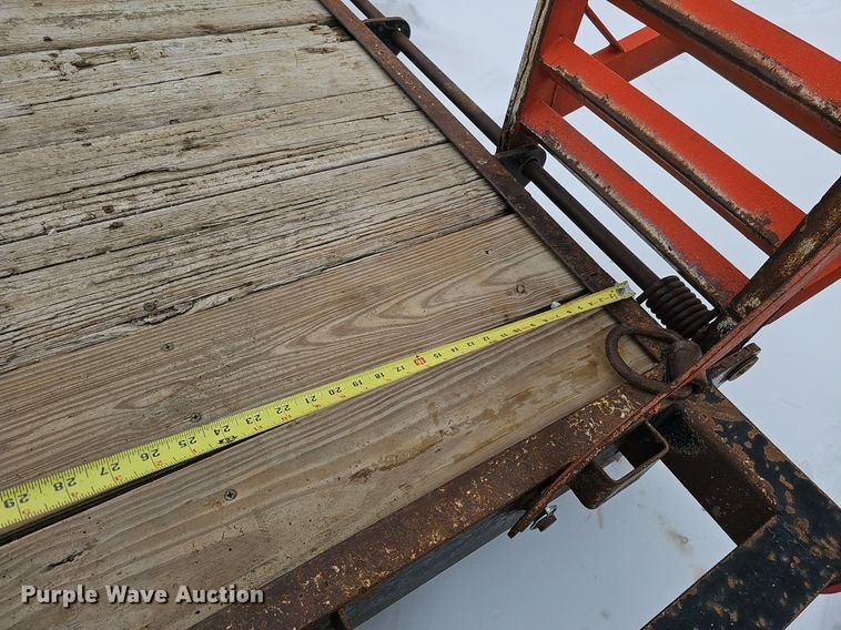 image for item DK0495 2007 Travalong equipment trailer