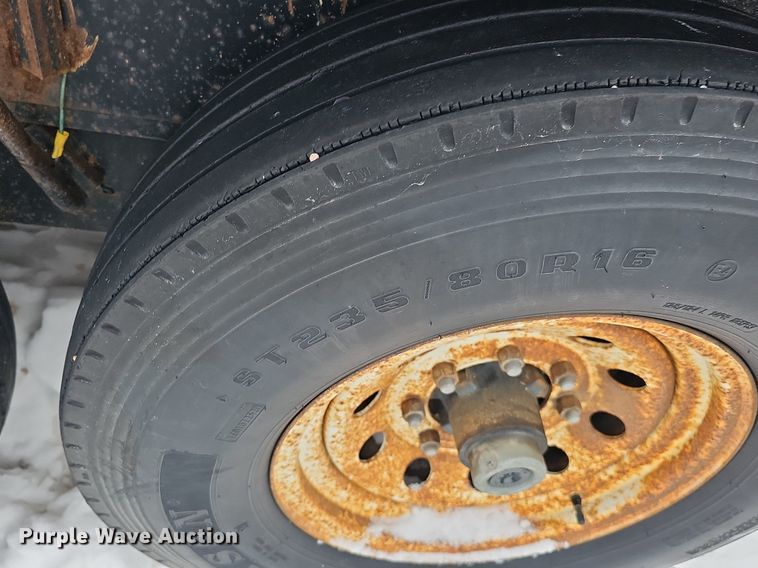 image for item DK0495 2007 Travalong equipment trailer