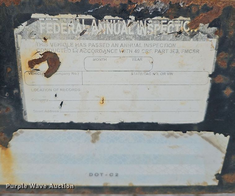 image for item DK0495 2007 Travalong equipment trailer