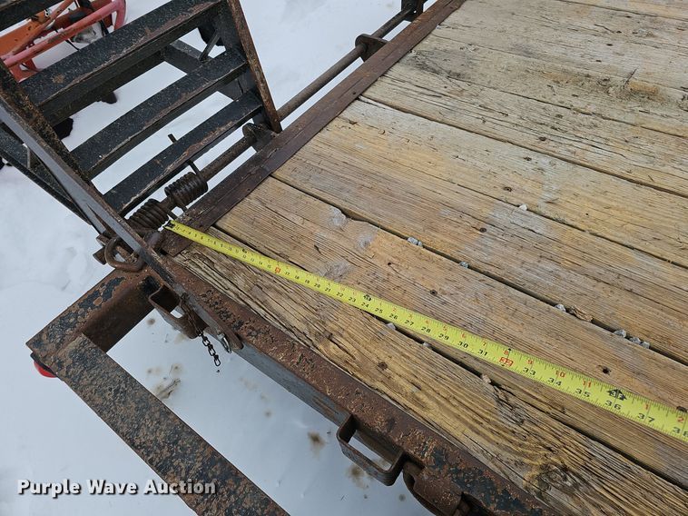 image for item DK0496 2007 Travalong equipment trailer