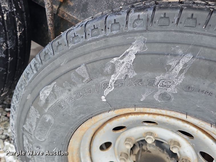 image for item DK0496 2007 Travalong equipment trailer