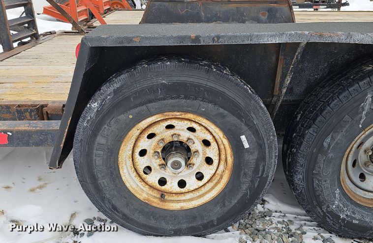 image for item DK0496 2007 Travalong equipment trailer