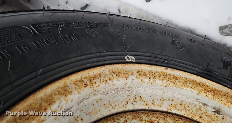 image for item DK0496 2007 Travalong equipment trailer