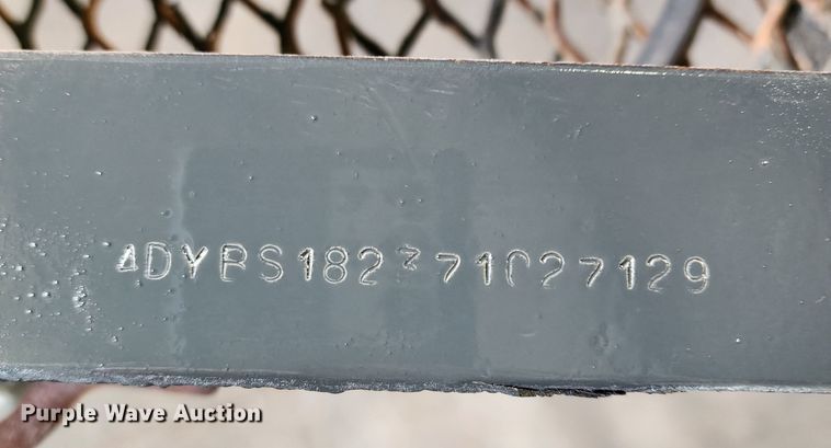 image for item DK0496 2007 Travalong equipment trailer