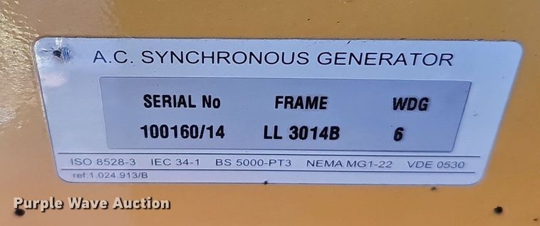 image for item DK0576 1999 Olympian G100F1 generator