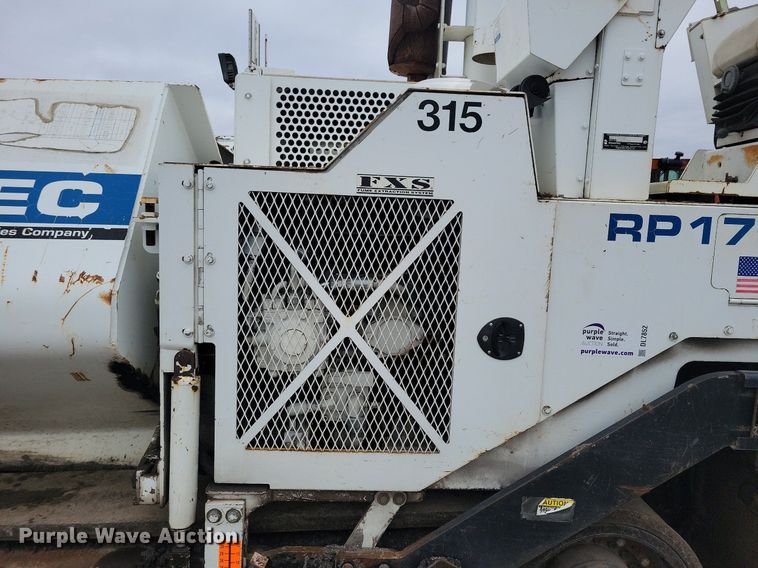 image for item DL7852 Roadtec RP175  paver