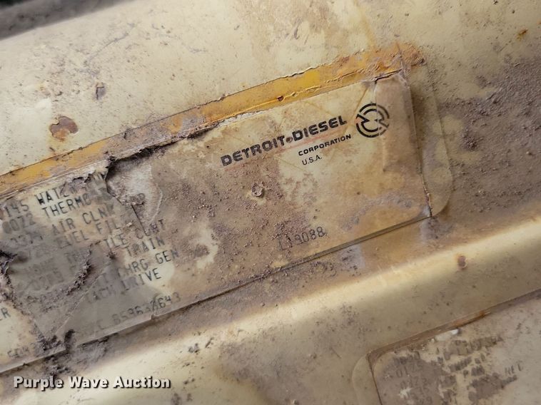 image for item DL7854 1989 Ingersoll Rand  DA-50 double drum vibratory roller