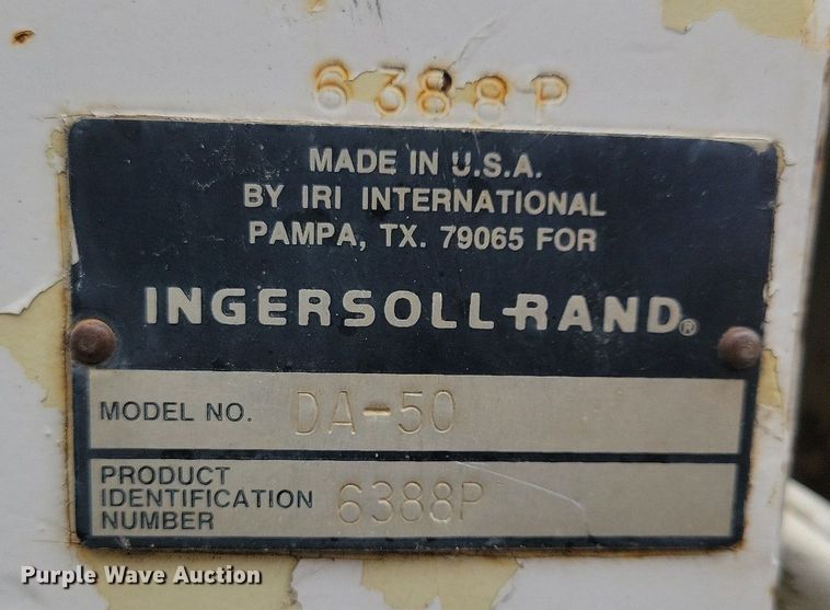 image for item DL7854 1989 Ingersoll Rand  DA-50 double drum vibratory roller