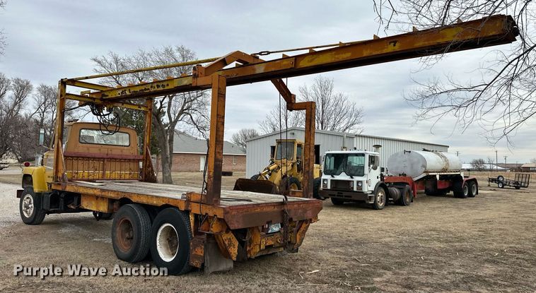 image for item DM2688 1974 Ford  8000 crane truck