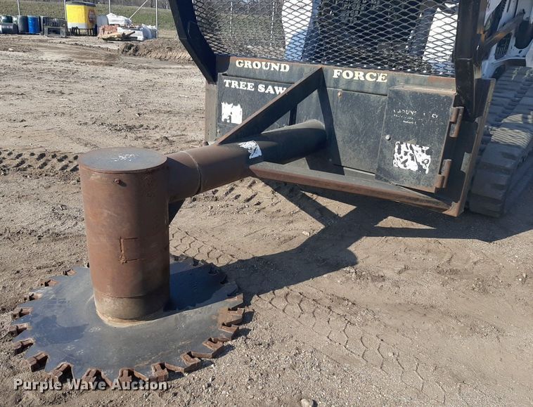 image for item DP2610 Ground Force skid steer tree saw