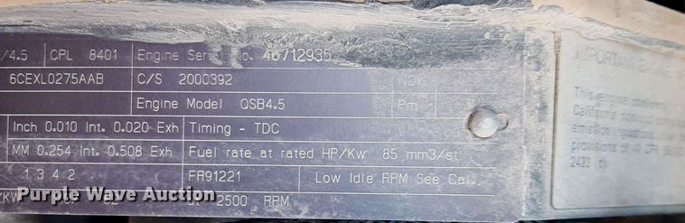 image for item DP2626 2007 Skytrak 10054 telehandler