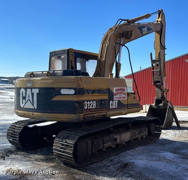 image for item DS0812 1997 Caterpillar 312BL excavator