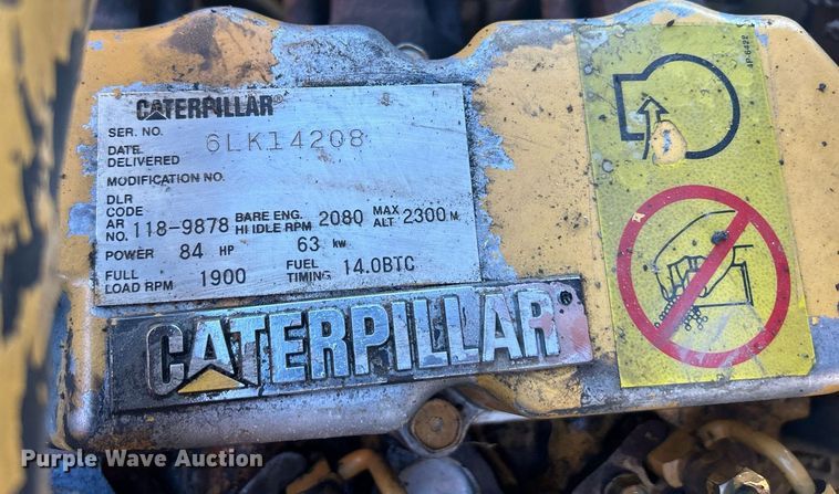 image for item DS0812 1997 Caterpillar 312BL excavator