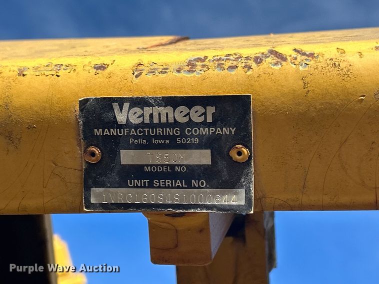 image for item DS0814 1972 Ford F600 with Vermeer tree spade