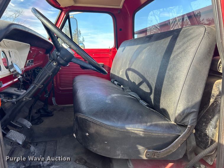 image for item DS0814 1972 Ford F600 with Vermeer tree spade