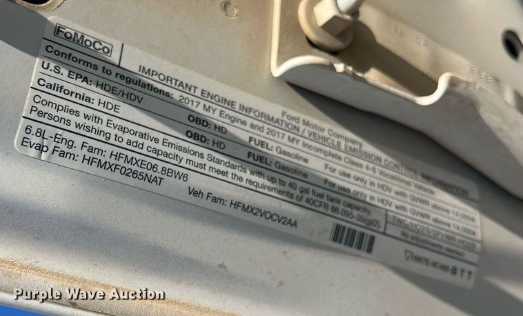 image for item DS2918 2017 Ford F550 bucket truck