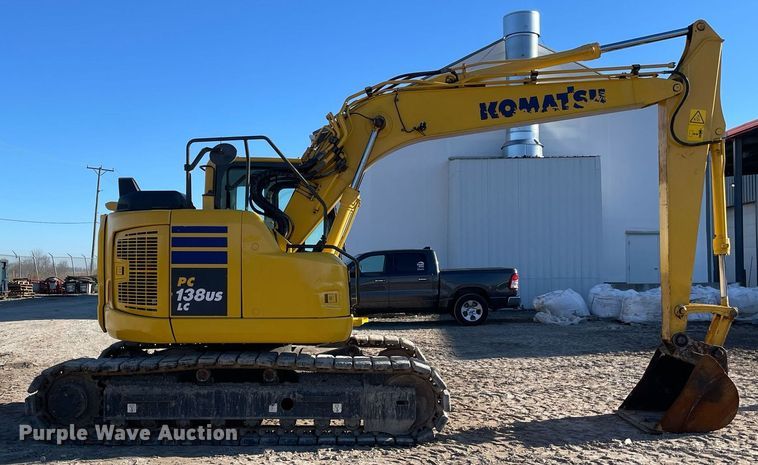 image for item DS5394 2018 Komatsu  PC138USLC-11   excavator