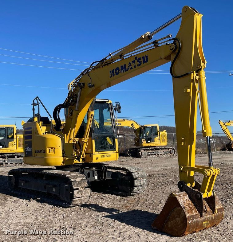 image for item DS5395 2018 Komatsu  PC138USLC-11  excavator