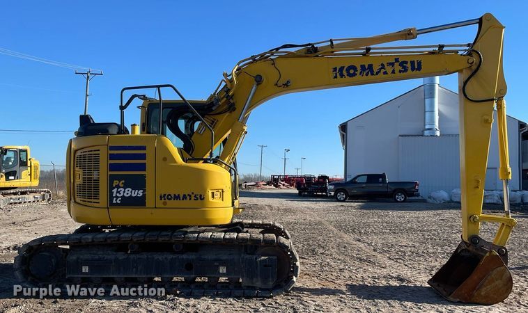 image for item DS5395 2018 Komatsu  PC138USLC-11  excavator