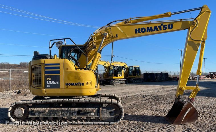 image for item DS5397 2018 Komatsu  PC138USLC-11 excavator