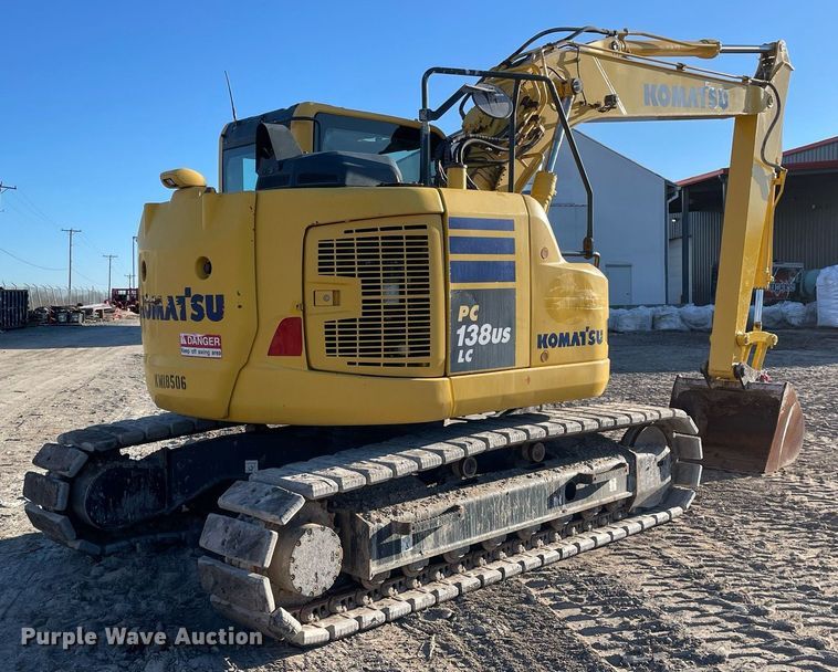 image for item DS5397 2018 Komatsu  PC138USLC-11 excavator
