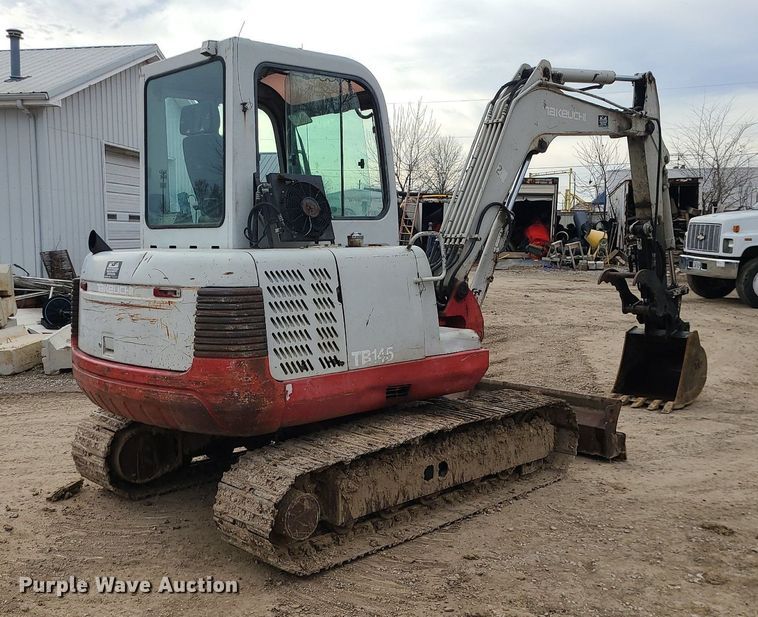 image for item DS7272 2004 Takeuchi  TB145 mini excavator