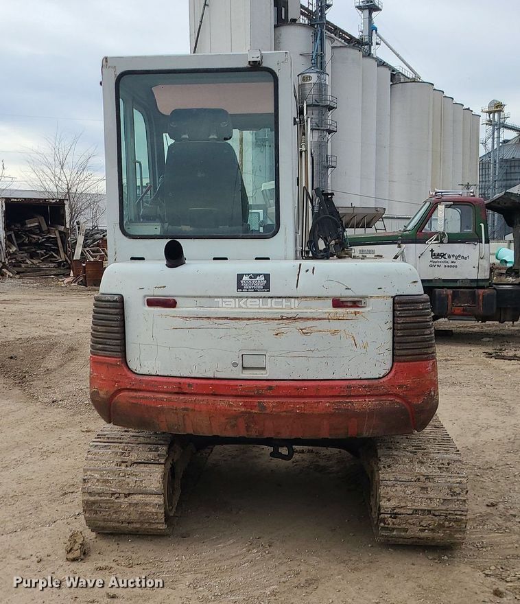 image for item DS7272 2004 Takeuchi  TB145 mini excavator