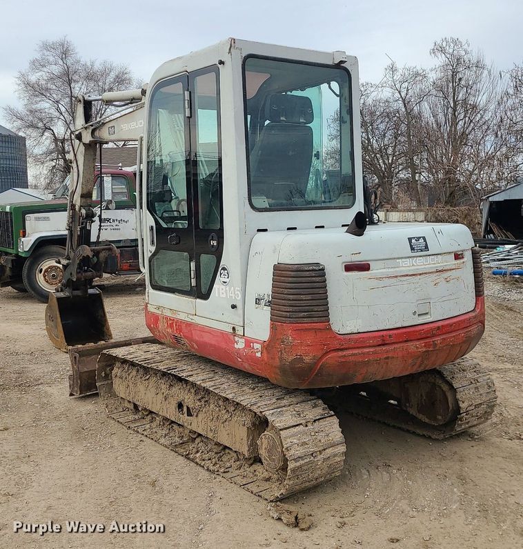 image for item DS7272 2004 Takeuchi  TB145 mini excavator