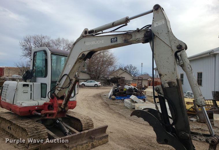 image for item DS7272 2004 Takeuchi  TB145 mini excavator