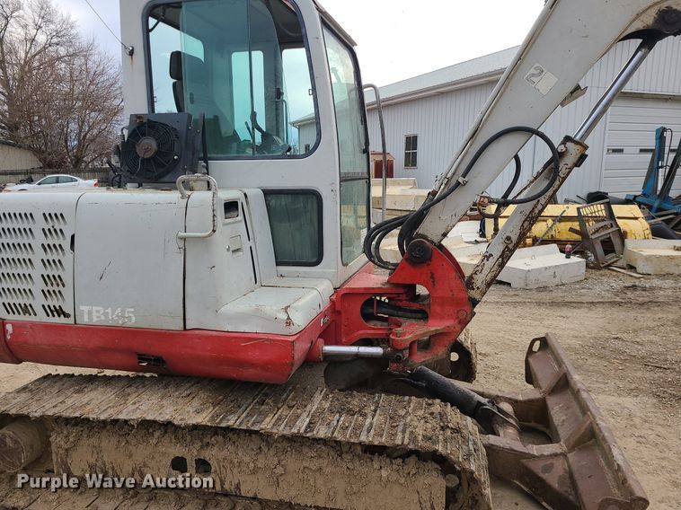 image for item DS7272 2004 Takeuchi  TB145 mini excavator