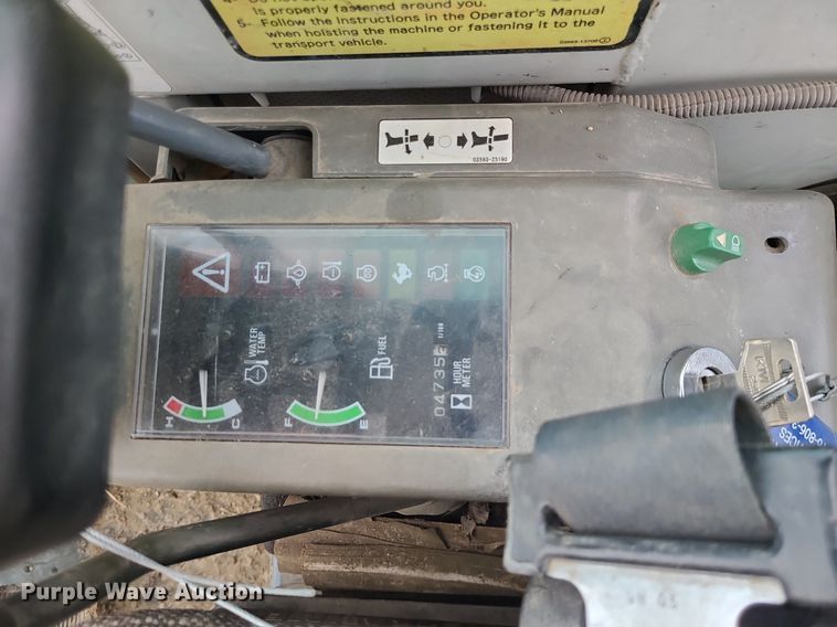 image for item DS7272 2004 Takeuchi  TB145 mini excavator