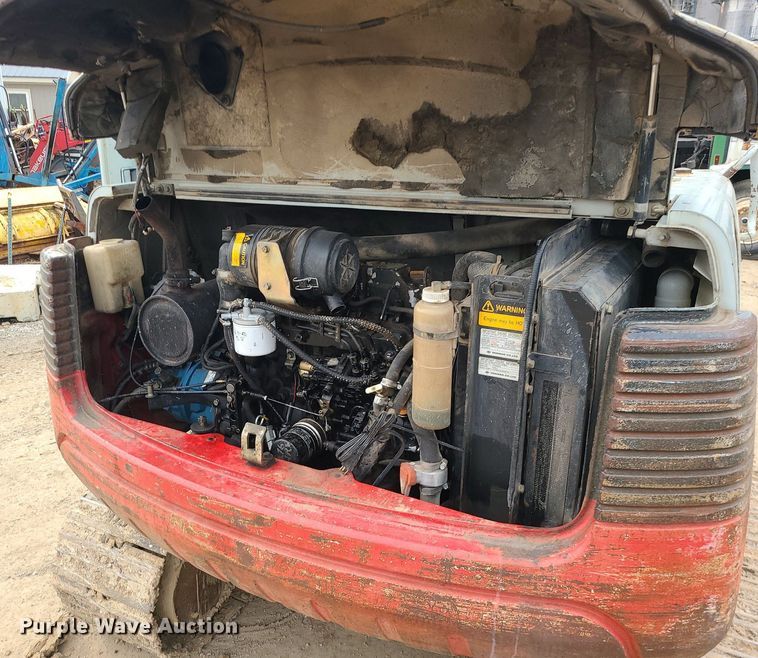 image for item DS7272 2004 Takeuchi  TB145 mini excavator