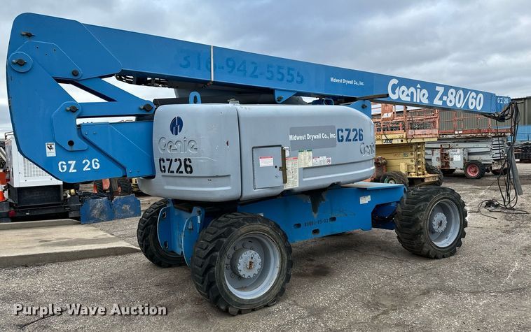 image for item DV9808 2005 Genie Z80/60 boom lift