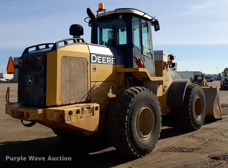 image for item DV9843 2007 John Deere 624J wheel loader