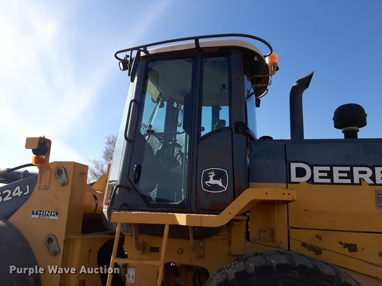 image for item DV9843 2007 John Deere 624J wheel loader