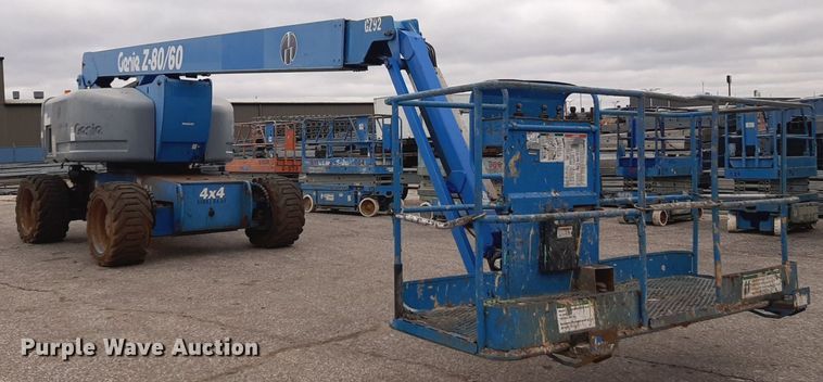 image for item DV9853 2004 Genie Z-80/60 boom lift