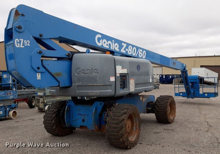 image for item DV9853 2004 Genie Z-80/60 boom lift