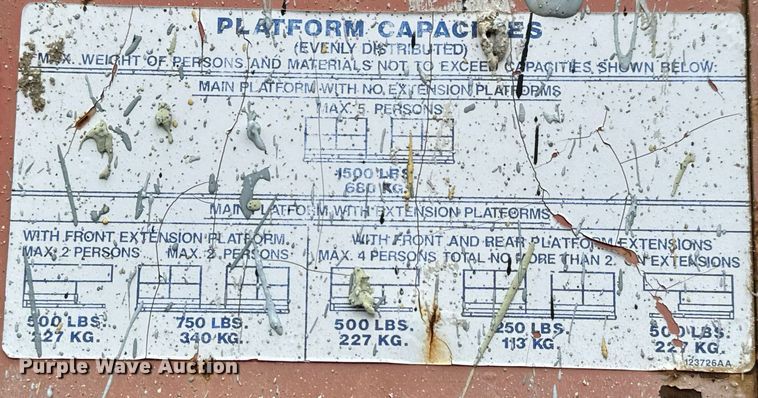 image for item DV9855 Skyjack  SJ8841  scissor lift