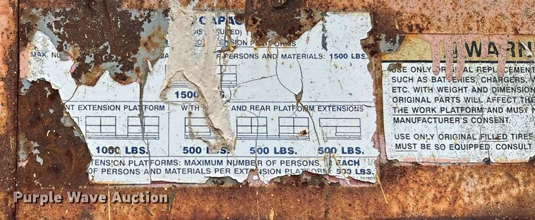 image for item DV9856 Skyjack SJ8841 scissor lift