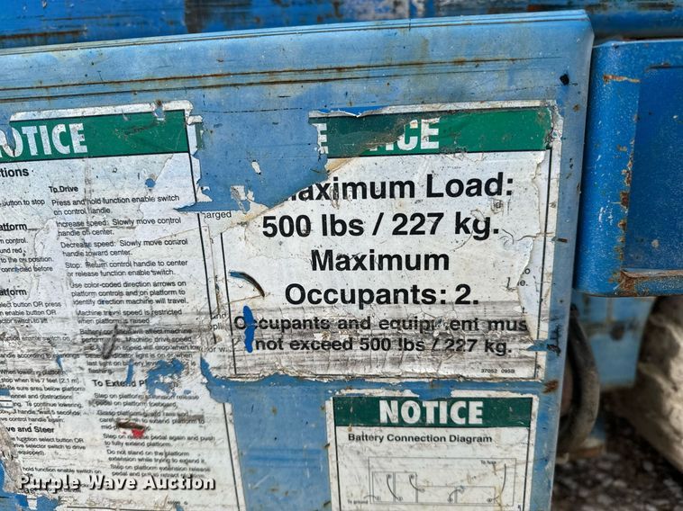 image for item DV9870 Genie GS-2032 scissor lift