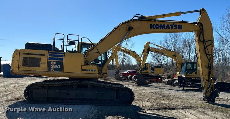 image for item DW2969 2011 Komatsu PC360LC-10 excavator