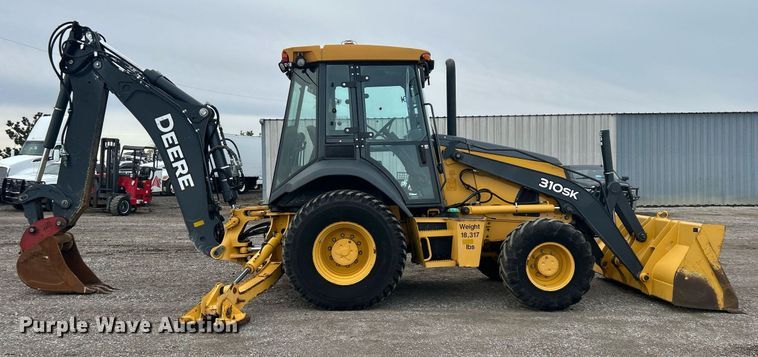 image for item EG1178 2014 John Deere 310SK backhoe