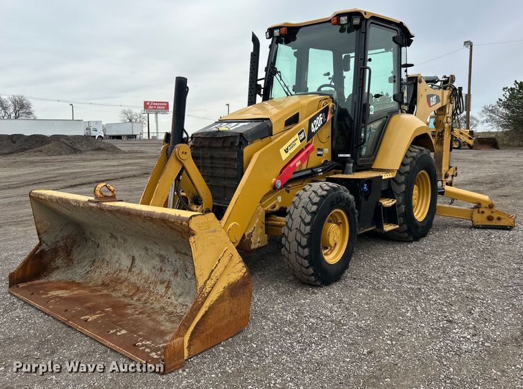 image for item EG1180 2015 Caterpillar  420F2 backhoe