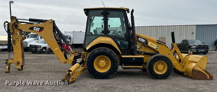 image for item EG1180 2015 Caterpillar  420F2 backhoe