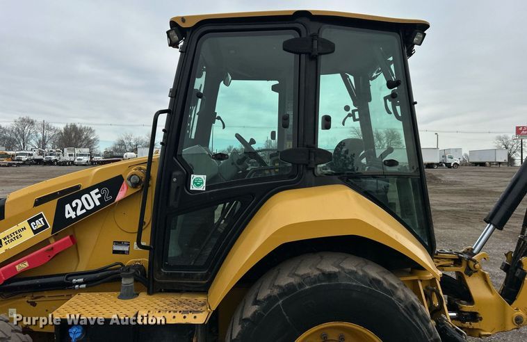 image for item EG1180 2015 Caterpillar  420F2 backhoe
