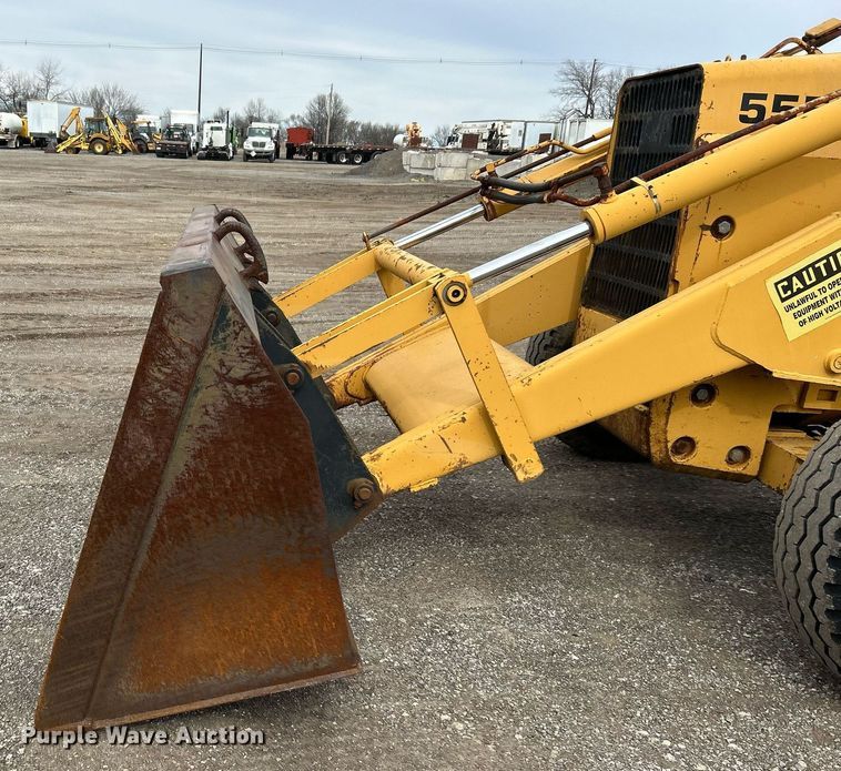 image for item EG1182 Ford 555B backhoe